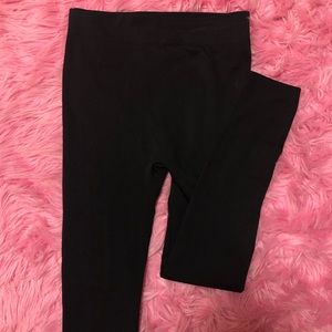 Complete Fleece Lined Black Legging